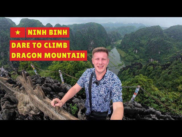 Would you climb this crazy peak? Vietnam - Ninh Binh Mua Caves