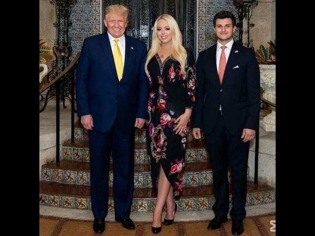 Tiffany Trump with a stylish and formal appearance in the White House #Tiffany_Trump #White_House