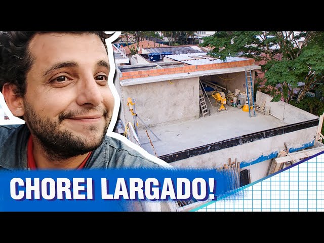 FIZEMOS UM FAXINÃO OBRA E O QUE VIMOS NO FINAL FOI EMOCIONANTE I TOUR ATUALIZADO - EP13CasaDeIsopor