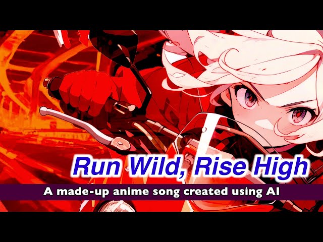 Run Wild, Rise High / A made-up anime song created using AI