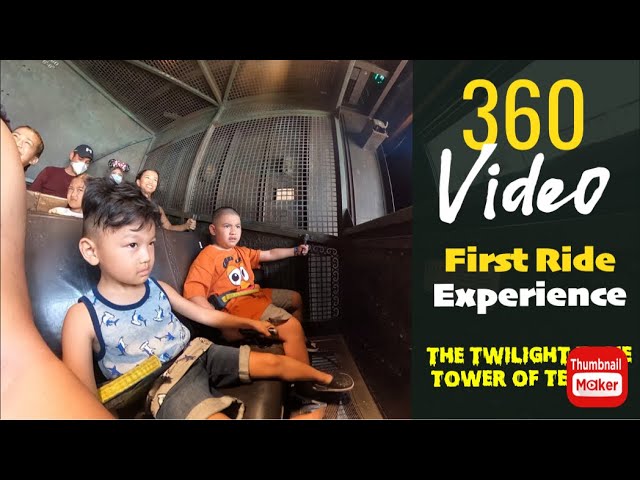 Twilight Zone Tower of Terror Drop Ride 360 at Disney's Hollywood Studios | YutopianTV