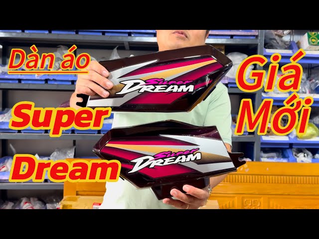 Dàn áo super dream đời 2000 | phụ tùng honda chính hãng