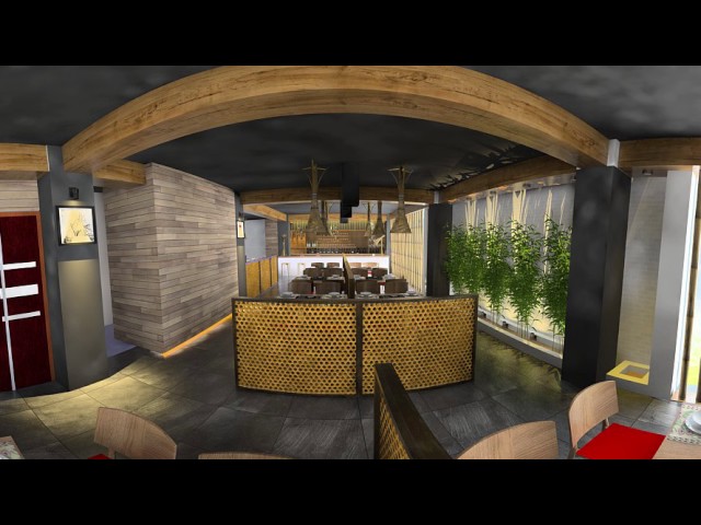 Korean restaurant design #360 degree