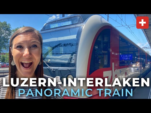 How To Ride The Luzern-Interlaken Express | Panoramic Swiss Train Ride | Swiss Grand Train Tour