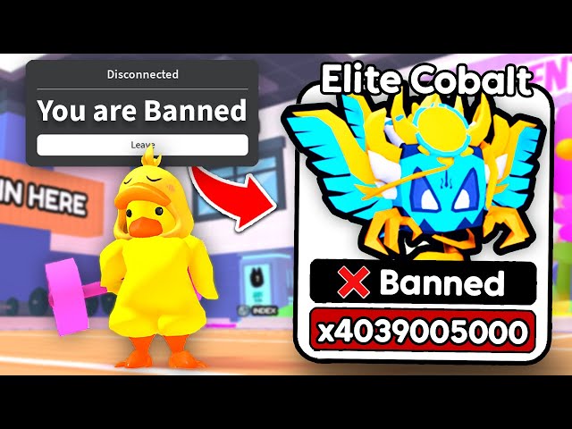 I Got This BANNED Pet with INSANE Strength in Arm Wrestling Simulator! (Roblox)