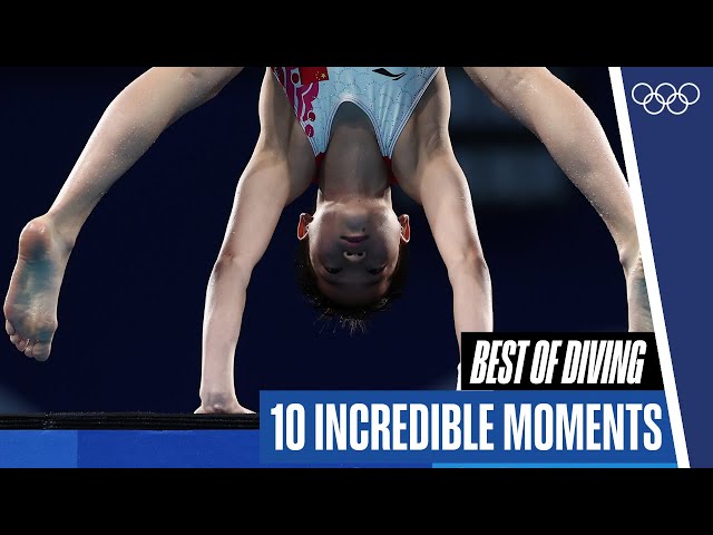 🤩 Unforgettable Dives 💦 The Top 10 Moments in Diving History!