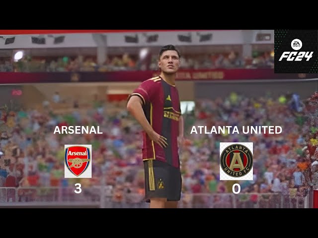 FIFA 24 - Arsenal vs Atlanta United | Classic Match (FC24)| PS5 [4K60]