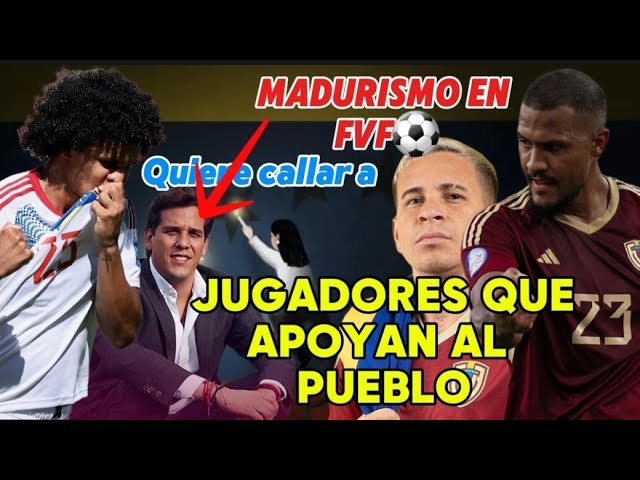 Jugadores  ⚽️🇻🇪 Son llamados por Federación se Fútbol por apoyo al pueblo🇻🇪 #venezuela #libertad