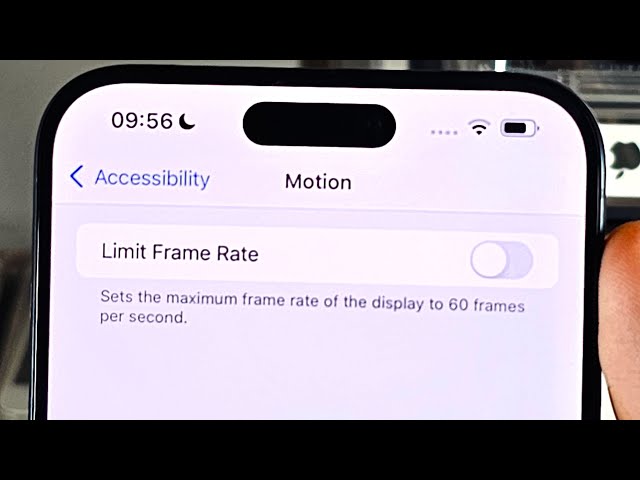 iPhone 15 Pro Max: How To Enable & Disable 120hz/120fps (Promotion)