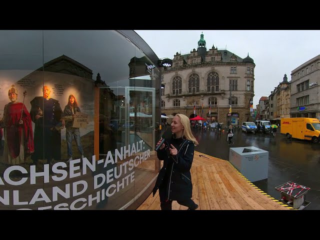 360Grad-Video: Sachsen Anhalt und Halle (Saale) auf der EinheitsEXPO 2021 virtuell erleben