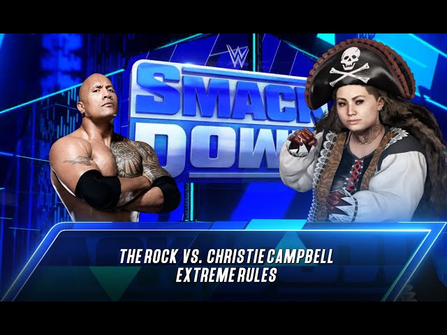 The Rock vs Christie | WWE SmackDown ExtremeRule Live Match