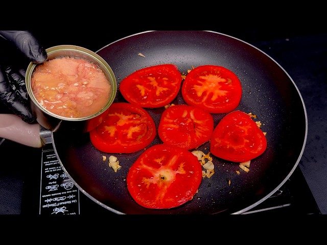 Do you have tomato and canned tuna at home? Make this tasty recipe in 5 minutes!