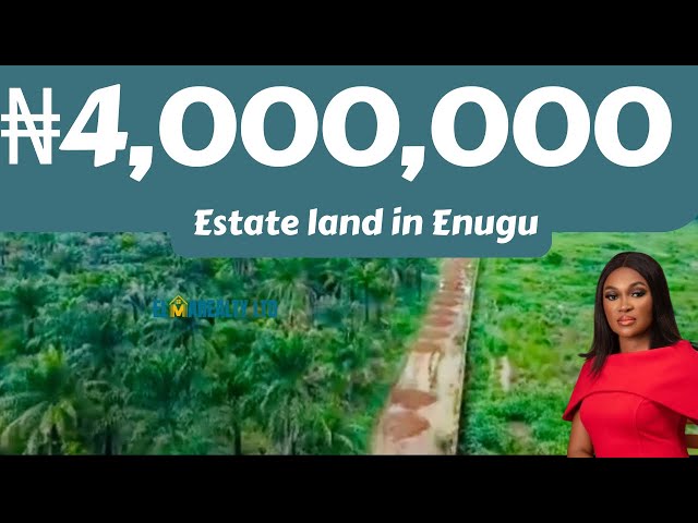 🔥 ₦4M powerful Land for sale in Enugu/Castle view Estate Owo Enugu State