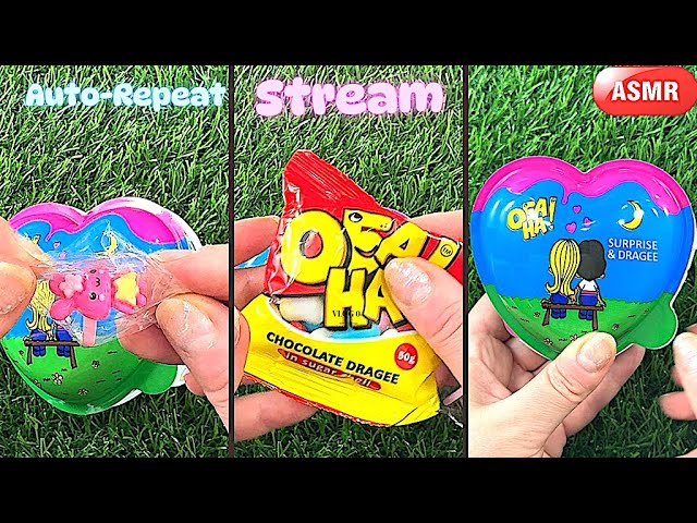 ASMR Relaxing Candy Heart Surprise Unboxing |  Lollipops (No Talking) 🍭🍫