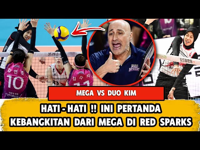 MEGA VS DUO KIM 😤 HATI - HATI PERTANDA KEBANGKITAN RED SPARKS DI MATCH BERIKUTNYA 🔥