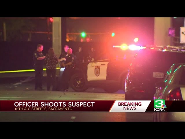 Officer shoots man in downtown Sacramento; No weapon recovered