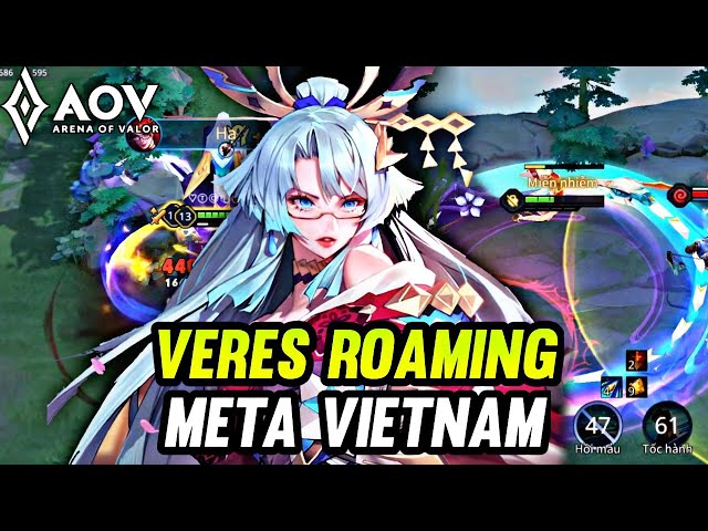 AOV : VERES SAKURA FUBUKI GAMEPLAY | VERES META VIETNAM - ARENA OF VALOR