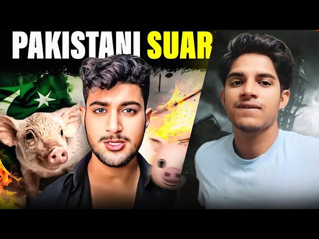 PAKISTANI YOUTUBER 🐷 SPREADING HATE AGAINST HINDUISM AND INDIAN'S