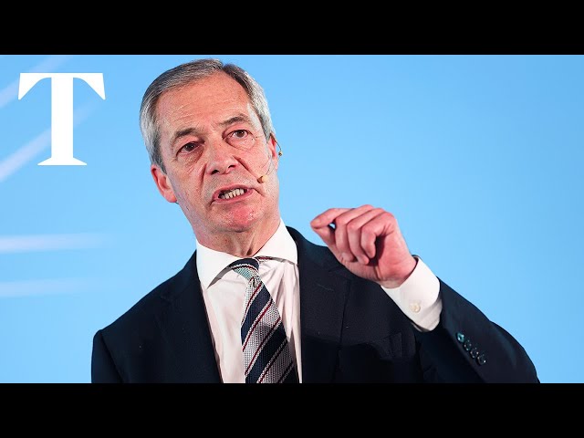 LIVE: Nigel Farage hosts Reform UK conference in London