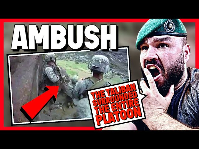 COMBAT FOOTAGE: Soldiers Ambushed In Kunar Province (British Marine Reacts)