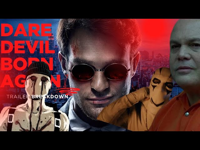 DAREDEVIL BORN AGAIN TRAILER BREAKDOWN! Easter Eggs and Details You Missed !