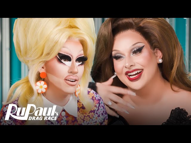 The Pit Stop AS9 E09 🏁 | Trixie Mattel & Jan Are Scream Queens! 😱 | RuPaul’s Drag Race AS9