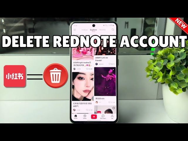 How To Delete RedNote Account