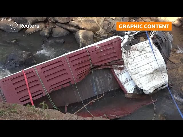 GRAPHIC WARNING: At least 71 killed in Ethiopia after a truck plunged into a river | REUTERS