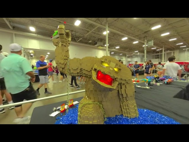 Fantasy, Sci-Fi and Superhero Builds at Virginia BrickFair Lego Fan Expo 2023 3D 180 VR