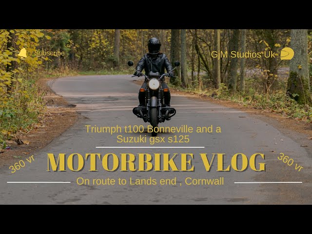 Father & Son 360° Ride to Land's End, Cornwall | Immersive Road Trip