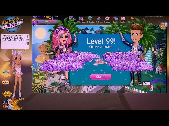 Level 99 & Claiming 45 Million Fame On MSP!