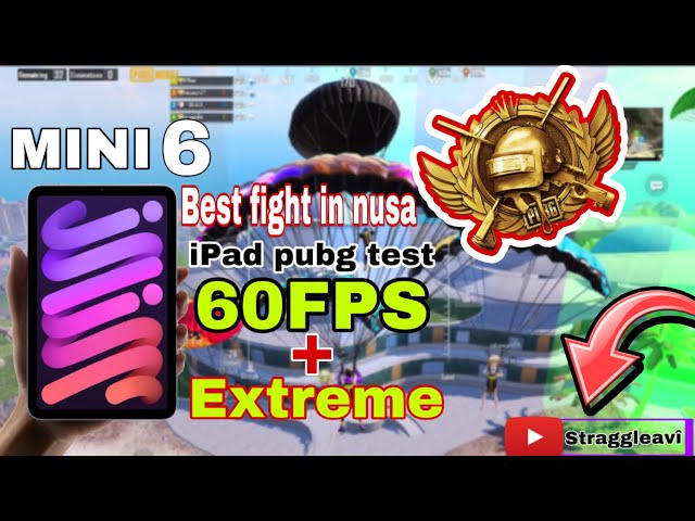 Best fight in nusa 😰 || iPad mini6 2022 🔥|| pubg test 60FPS + extreme ❤️ ||