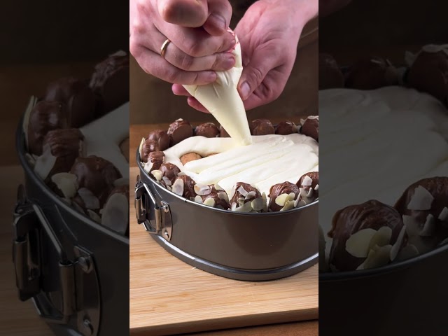 Heart-Shaped Tiramisu ❤️ The Perfect Valentine's Dessert!