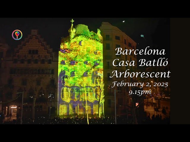 Magical Night at Casa Batlló on February 2, 2025 with PRIVATE GUIDE WORLD in 4K