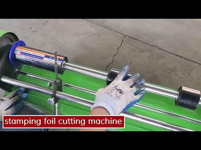 stamping foil cutting machine