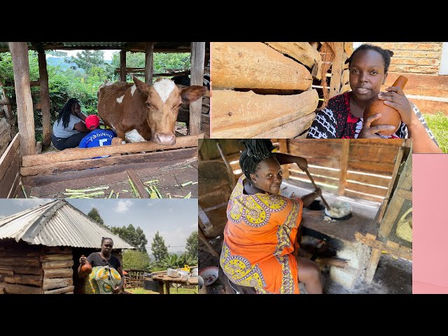 SUNDAY MORNING IN A TYPICAL AFRICAN HOUSEHOLD.