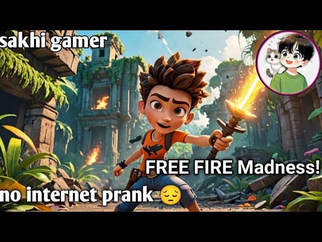 CS:GO No Internet Prank  #freefire // SAKHI GAMER// sakhigamer // sakhi_gamer