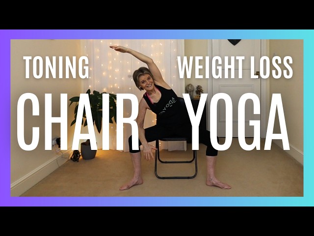 Chair Yoga for Weight Loss & Toning | Seniors & Beginners