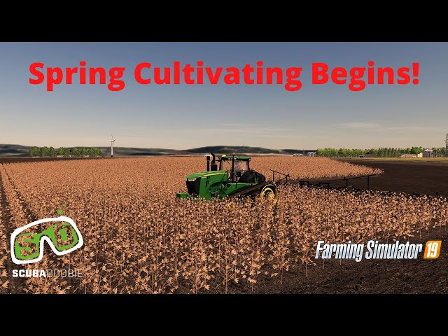 Flint Hills EP.2 Spring Cultivating Begins | FS19 Time Lapse | Farming Simulator