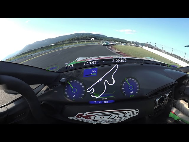 【360VR】GAZOO Racing 86/BRZ Race 第6戦富士スピードウェイ　プロフェッショナルシリーズ決勝　織戸学　take2