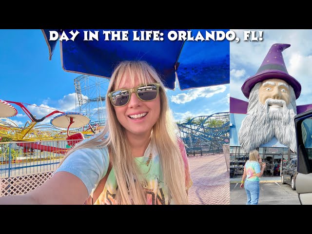 Orlando Day in the Life! Wacky Tourist Gift Shops, Old Town, Local Coffee & GETTING PERSONAL 🫶