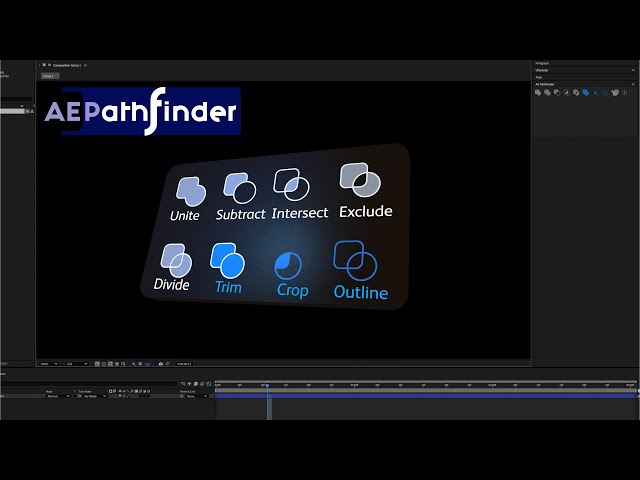 AEPathfinder for After Effects Tutorial