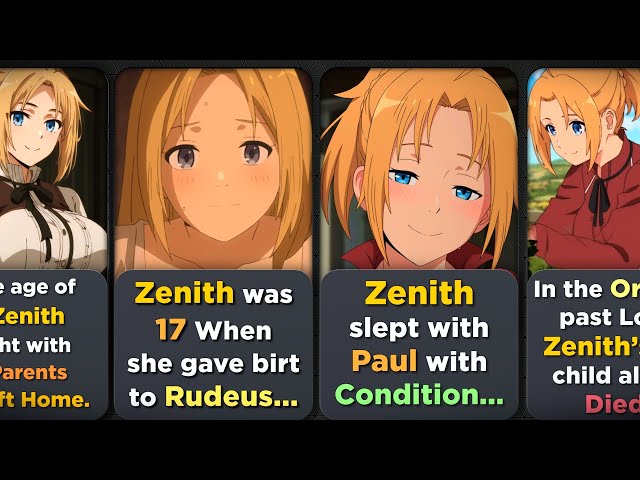 ALL YOU NEED TO KNOW ABOUT ZENITH GREYRAT | MUSHOKU TENSEI SEASON 2