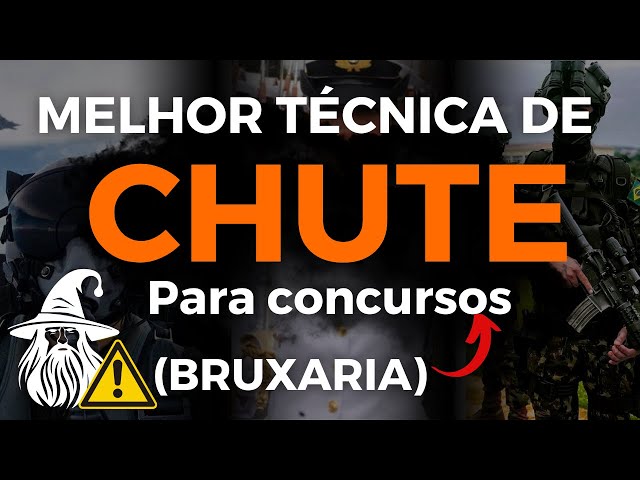 MELHOR TÉCNICA DE CHUTE PARA CONCURSOS