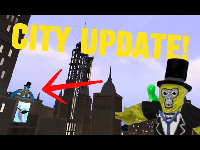 CITY UPDATE! |Gorilla Tag|