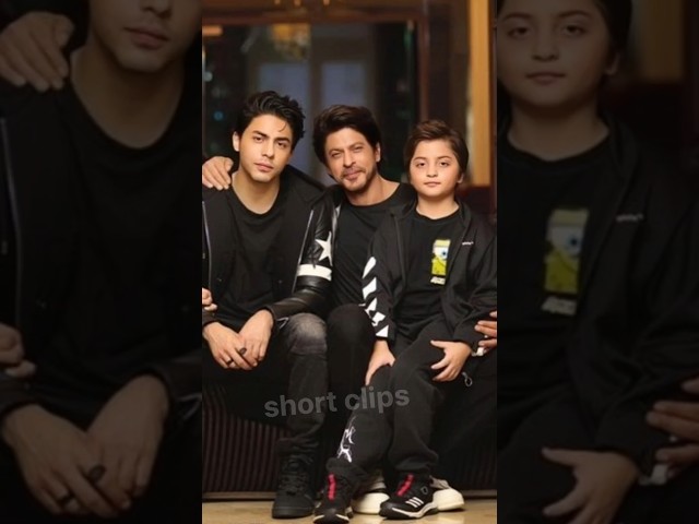 Shahrukh khan with family 💝💝#srk #shorts #pathan #trending