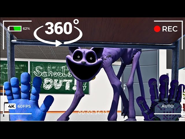 What If... CatNap Fell Into Your Nightmare? | 360° VR