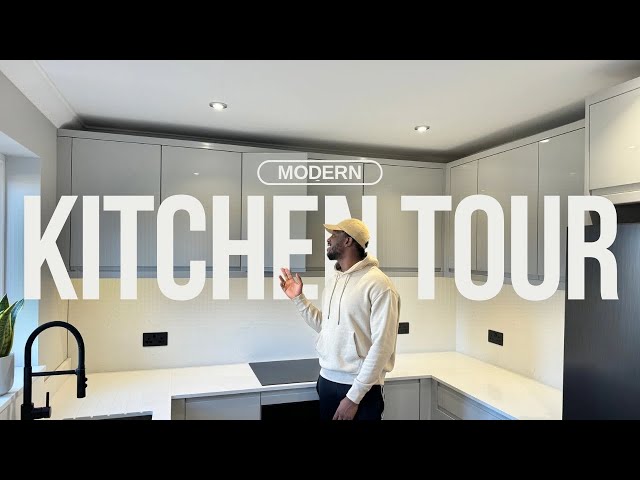 My Modern Kitchen Tour | Wren Kitchen Installation | Dream Kitchen