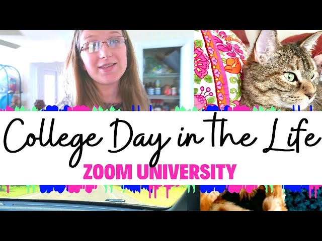 COLLEGE DAY IN THE LIFE | ZOOM UNIVERSITY | The New Normal