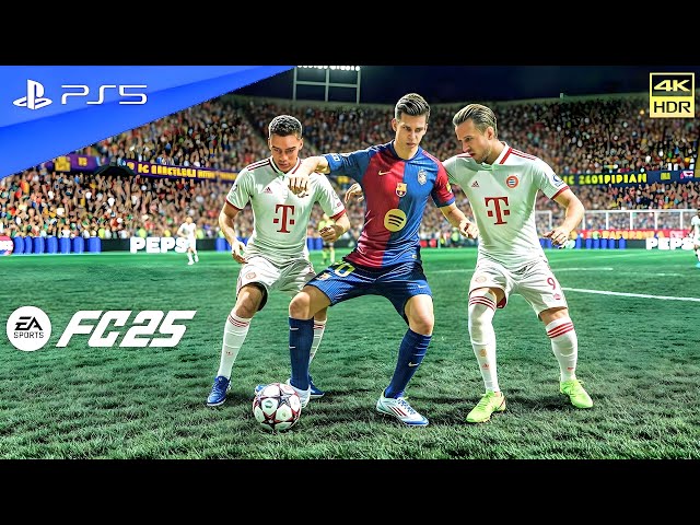 EA FC 25 | Barcelona vs Bayern Munich | Champions league 2024/25 | Full Match | PS5™ [4K60] |